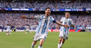 Messi hat-trick fires Argentina to opening World Cup victory
