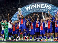 Desire Doue fires PSG to Super Cup victory